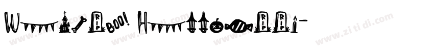 Wasted Halloween字体转换